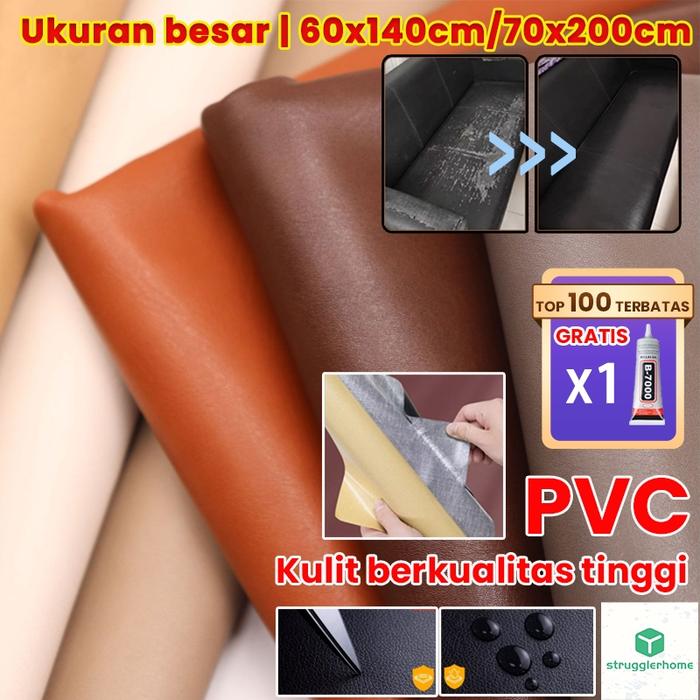 【kami】sticker kulit jok motor sofa cover tas jok mobil tas jok motor cover sofa kulit