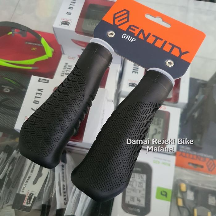 Handgrip - handlebar grip Entity Dual Density dengan palm rest DISKON