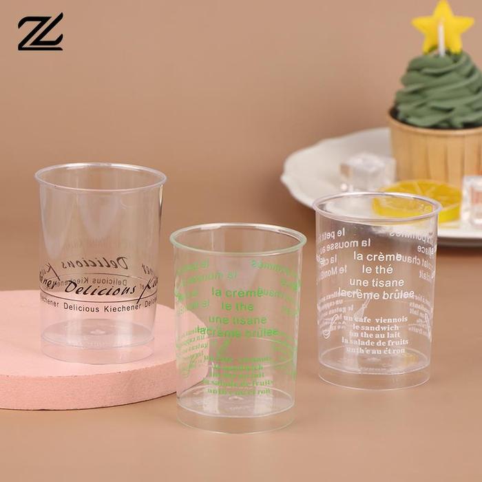 10pcs Mini Disposable Cups Pudding Jelly Mousse ice cream Cup