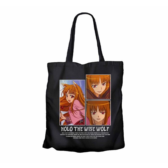 Tote bag infinite anime HOLO - SPICE AND WOLF material canvas