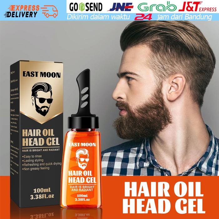 GEL RAMBUT SISIR Minyak Stayling Pria Pomade Oil 100/260ML
