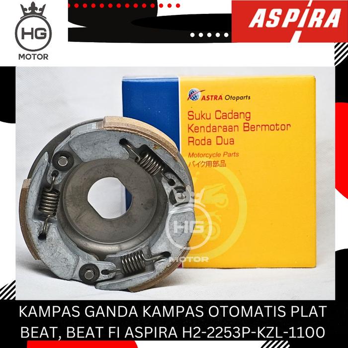KAMPAS GANDA KAMPAS OTOMATIS + PLAT BEAT, BEAT FI ASPIRA H2-2253P-KZL-1100