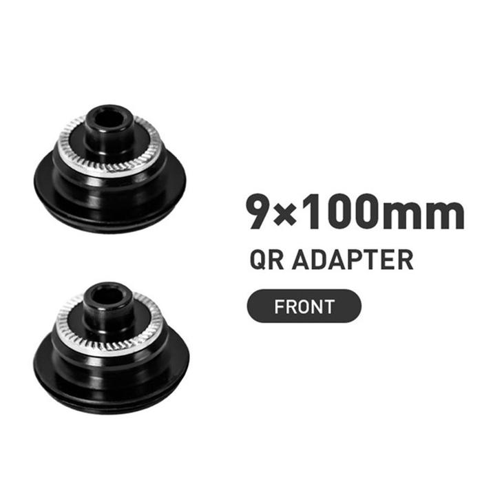 1 Pasang MTB Sepeda QR Melalui Depan/Belakang Hub Cap