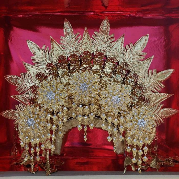 Sunting pengantin Minang kabau BCL Kuningan Aksesoris Elegan