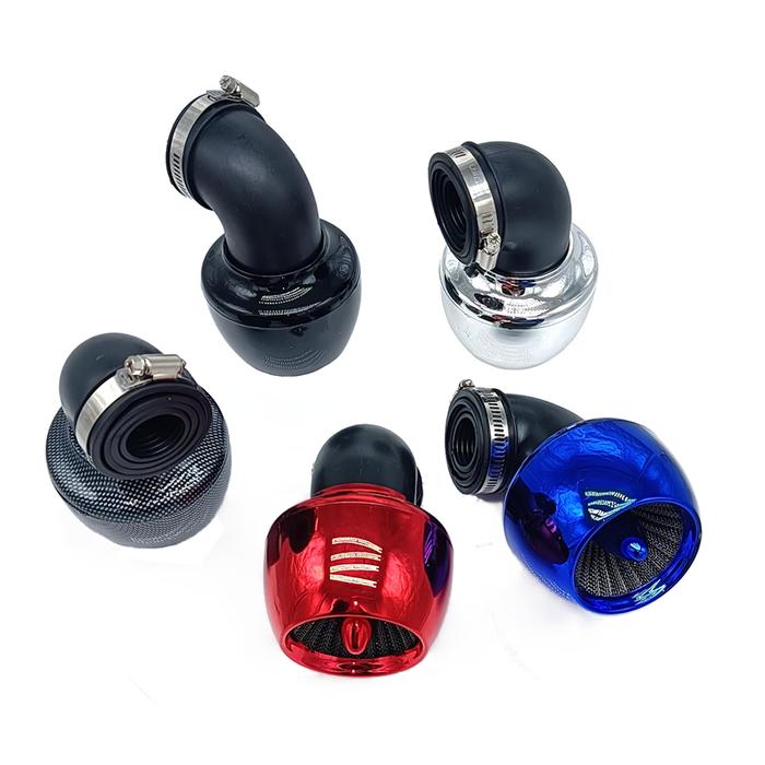 Motorcycle Air Filter Kit 28/35/42/48mm Sport High Flow Air Filter Intake for Moto Moped ATV JOG Cyg