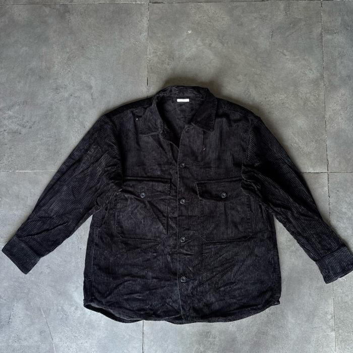 GU by Uniqlo Black Corduroy Jacket Man