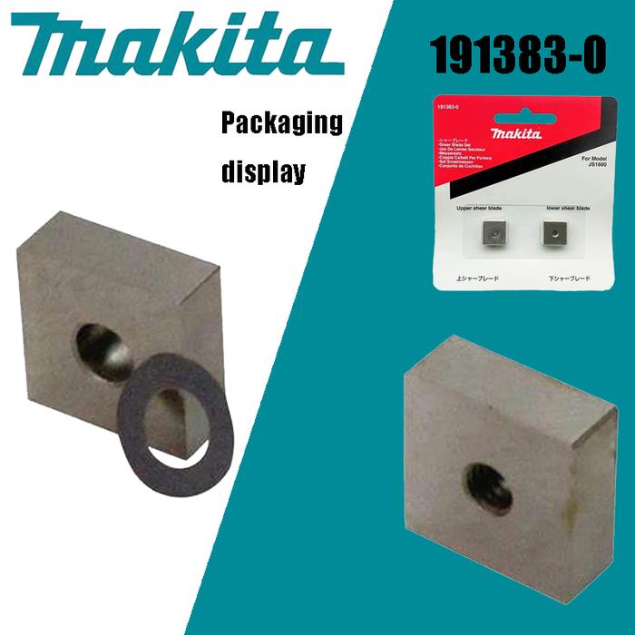 Makita 191383-0 Shear Blade Set Js1600/02 Durable Metal Construction Long Life High Quality Material