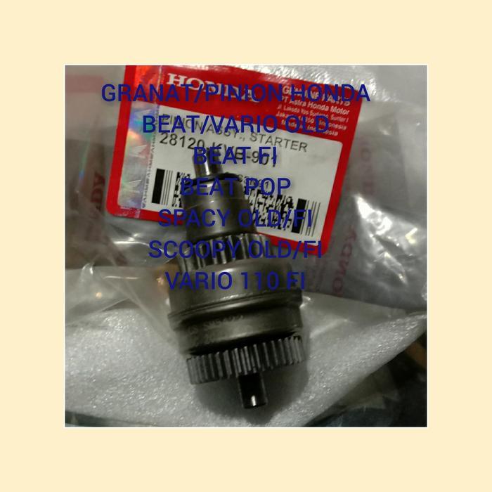 Gear Pinion Starter Beat Original #Gratisongkir