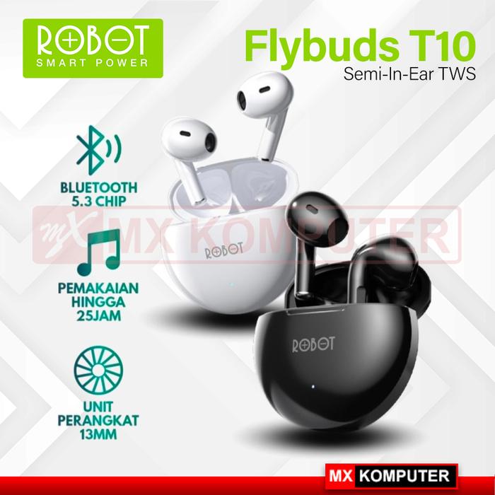 Robot T10 Flybuds Semi-In-Ear TWS Wireless