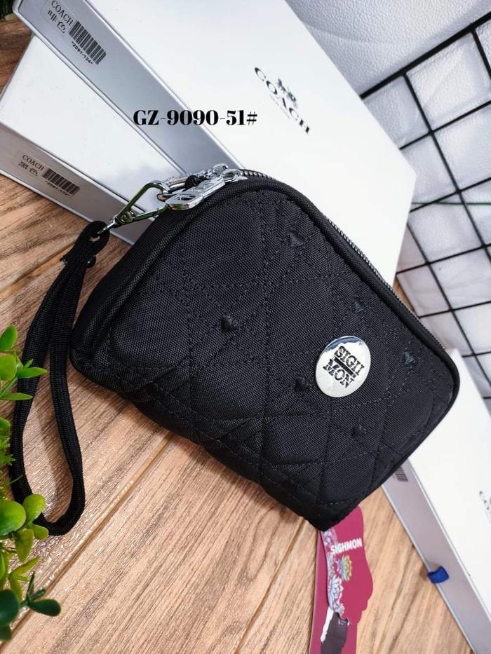 Tas Slempang Wanita Tas Dompet Sighmon GZ 9090-51 Terbaru Bahan Kanvas