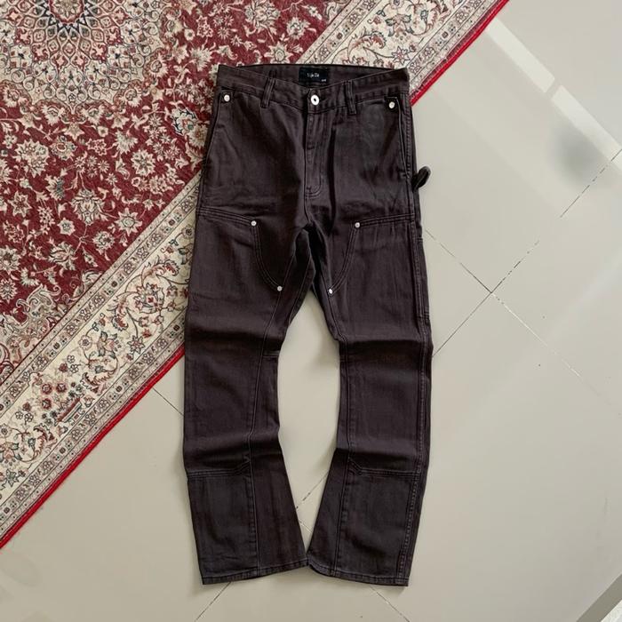 Vuja De Carpenter Double Knee Flared Denim