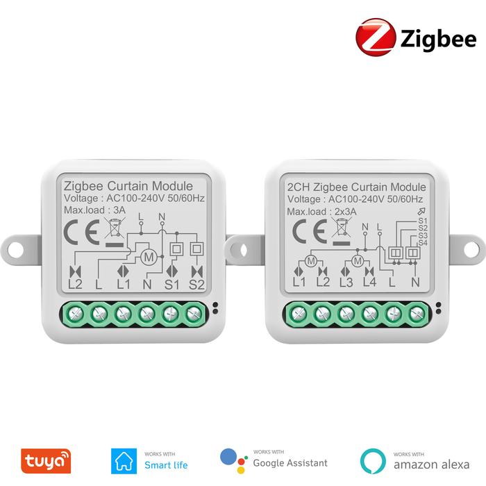 Tuya Intelligent Curtain Switch Zigbee Curtain Switch Intelligent