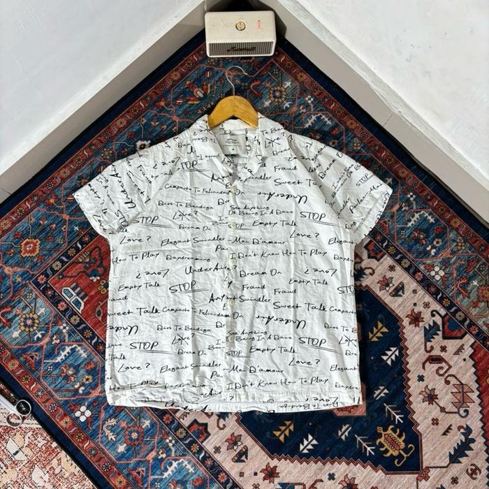 KEMEJA PENDEK UNDERAIR OPEN COLLAR SECOND