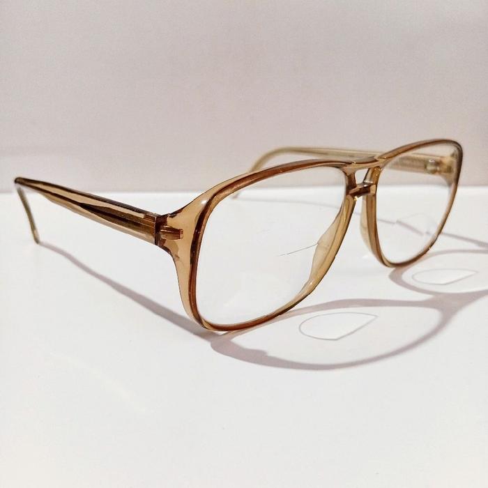 Vintage 1980s Rodenstock Markus Eyewear, Oversized Double Bridge Aviator Style