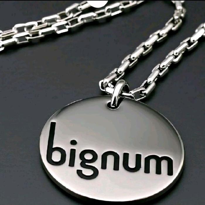 Bignum Aksesori Kalung Nama Baru Dan Terbaik dengan Logo Eksklusif dari Bignum