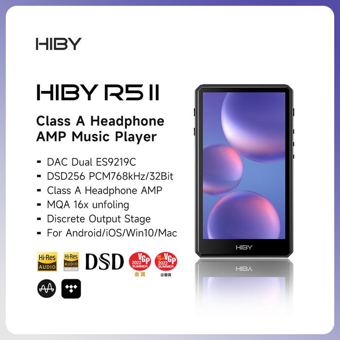 HiBy R5 II/ R5 GEN 2 pemutar musik Audio HiFi MP3 USB DAC ClassA