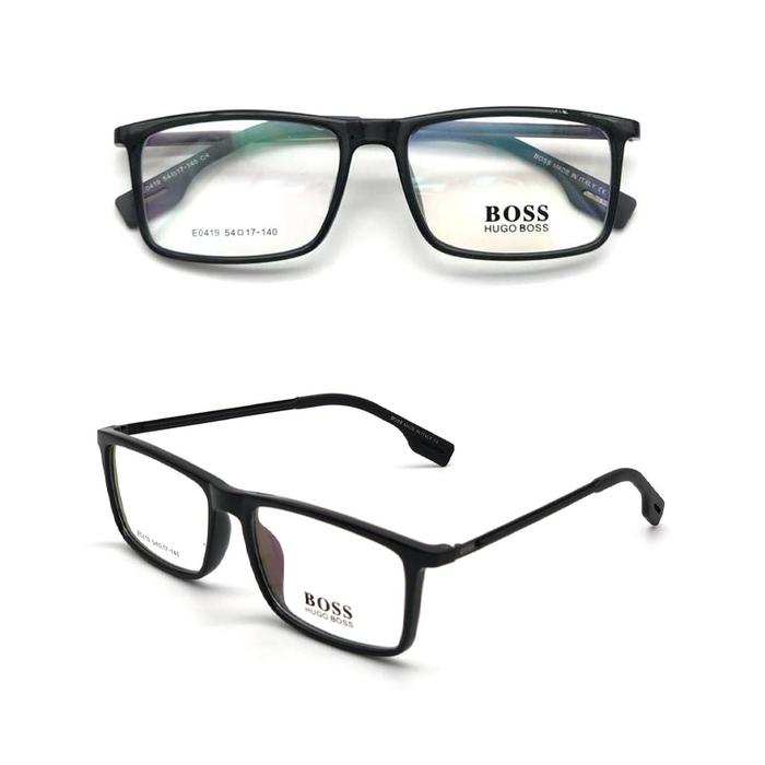 Frame Kacamata HUGO BOSS 0419 Kotak Sporty E0419 Vintage