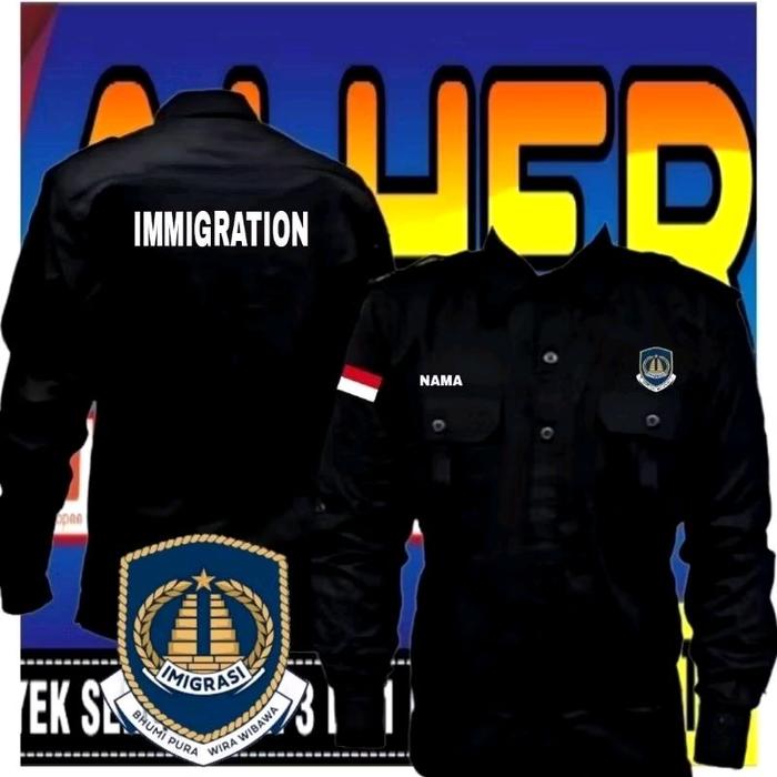 ready kemeja imigrasi terbaru baju imigrasi seragam imigrasi pakaian dinas imigrasi baju kerja imigr