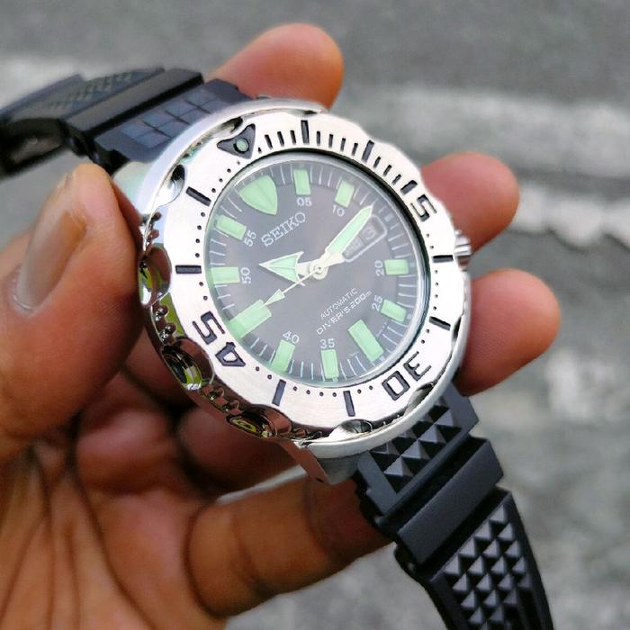 jam tangan original Seiko Diver Automatic "Monster"Calibre 7S26 0350
