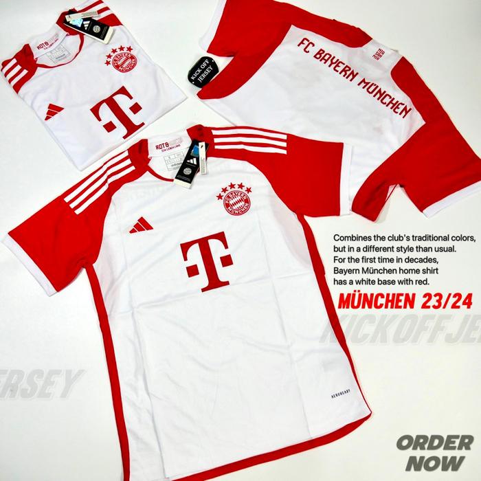JERSEY MUNCHEN HOME NEW 23/24 GRADE ORI