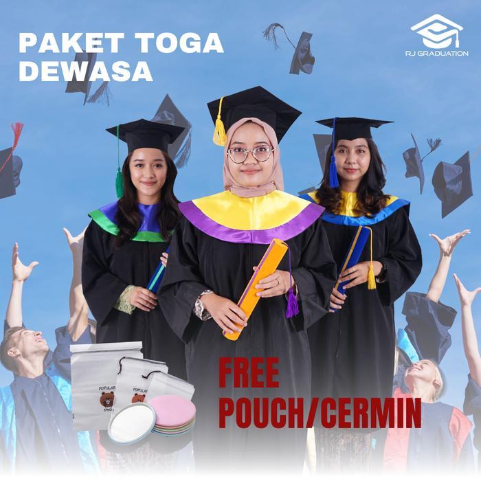 promo - paket hemat toga wisuda / atribut toga wisuda/perlengkapan toga wisuda