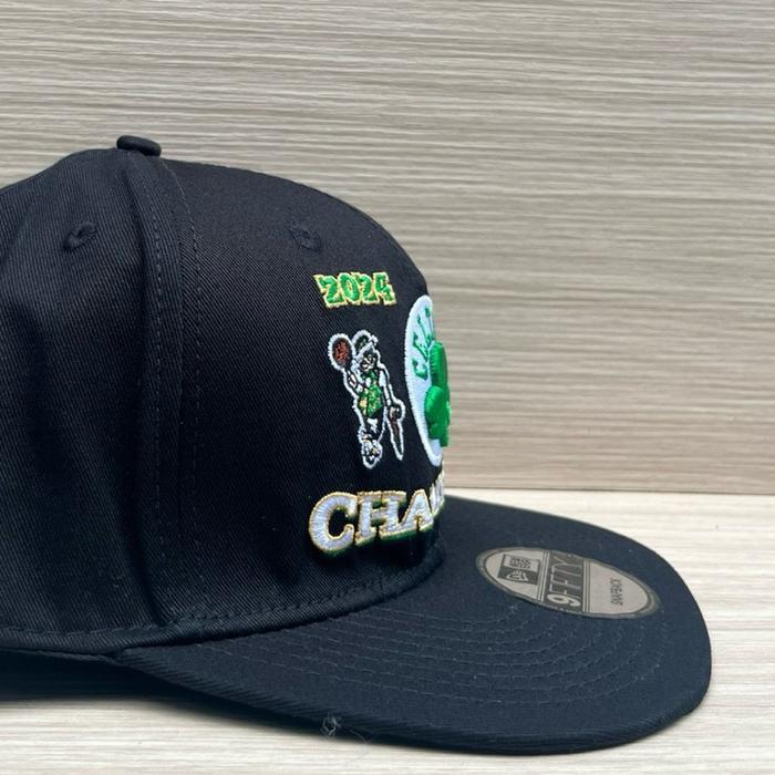 Topi Snapback Celtic Juara Hitam Bordil