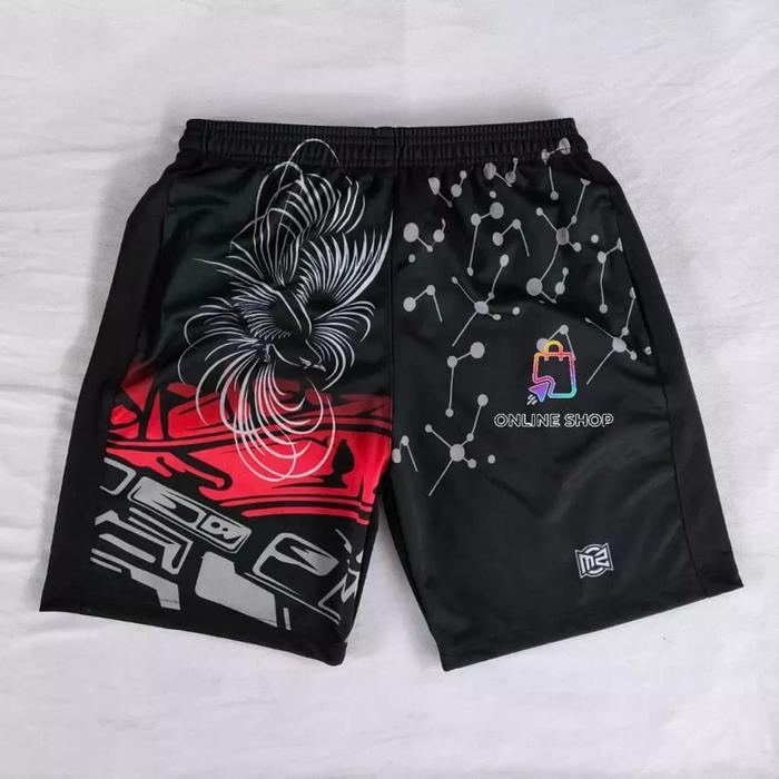 Celana Olahraga Pria Volli / Celana Pendek Olahraga Futsal / Celana Olahraga Pendek Printing
