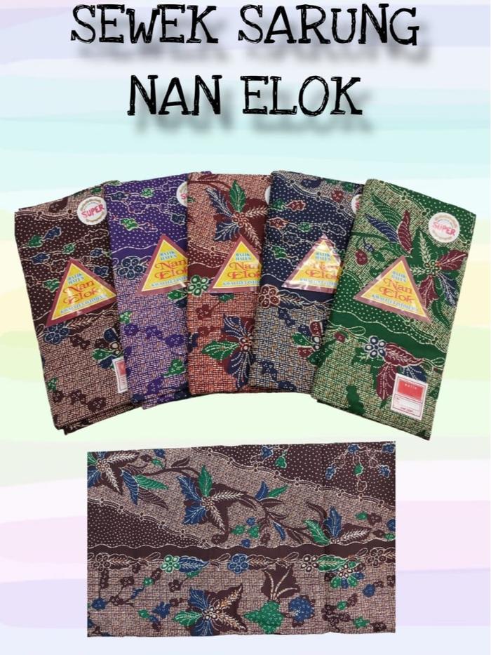 Sarung Sewek Batik Nan Elok dewasa standart KAIN BATIK JARIK SEWEK SARUNG BATIK