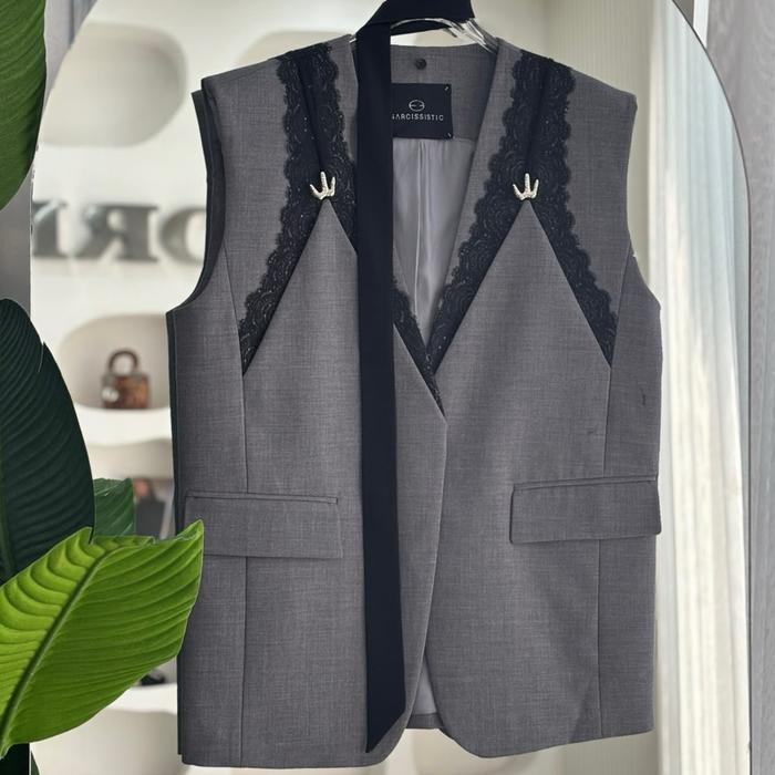 Vivorie Premium AT 4114 vest katun blazer