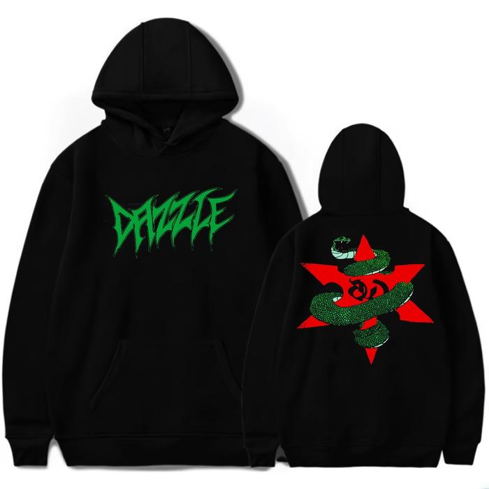 Dazzle suriken hoodie hardcore dazzle world-Hoodie band / jaket band /hoodie hitam pria wanita