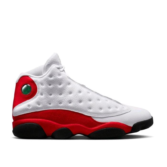 Sepatu Air Jordan 13 Retro White Red Men Original Limited