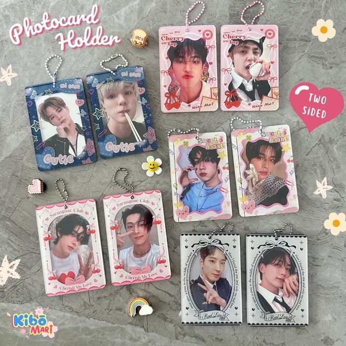 Photocard Holder - Cahol Akrilik 2 SISI [PC HOLDER KPOP]