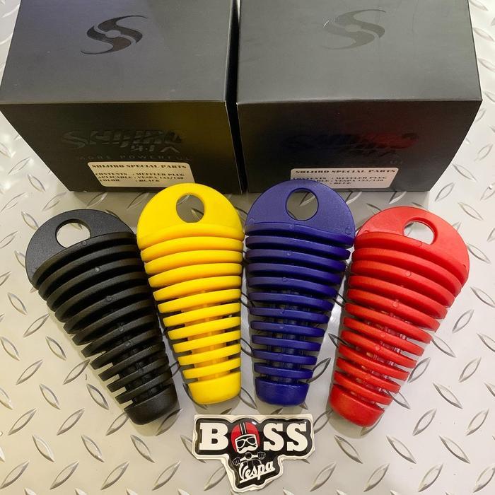 Penutup Lubang Knalpot Muffler Plug Knalpot Shijiro