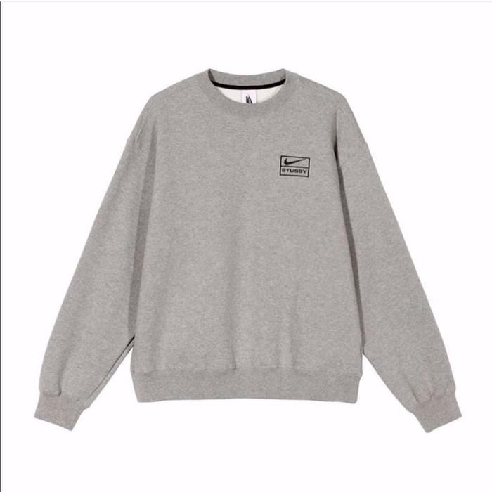 Nike Stussy Crewneck Grey (Not Yeezy Jordan Travis Off White Sacai) - 100% Authentic Original Guaran