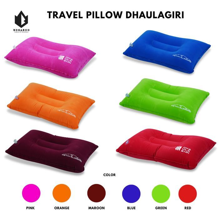 Eiger - Bantal Tiup Portable Dhaulagiri Size 45 x 28 cm - Bantal Tiup Camping