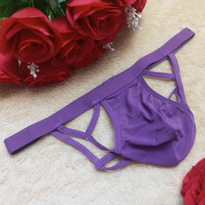 Celana Dalam Pria Transparan G String Pria Open Sexy Men's 4Y051 Nyaman Boxer Cowok Dewasa Pendek