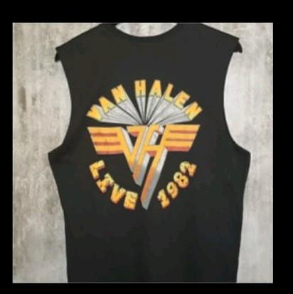 Van Halen, Live 1982-Muscle Shirt