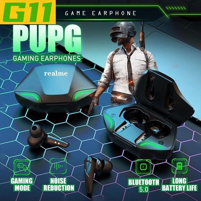 Earphone Bluetooth G11 TWS Gaming Wireless headset Bluetooth Low Latency Earbuds Waterproof Headphon