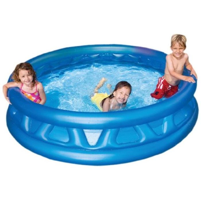 INTEX 58431 Soft Side Pool / Kolam Renang Anak Jumbo / Kolam Mandi Bola Pompa