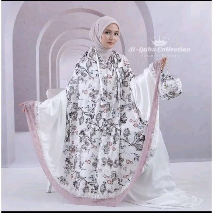 Mukena Dewasa Silk Premium Sinderela Adem Nyaman