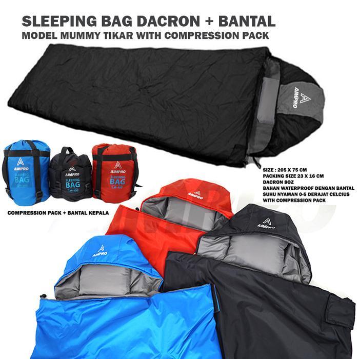 Eiger - Sleeping bag Ultralight dacron - SB DACRON AIMPRO LW200