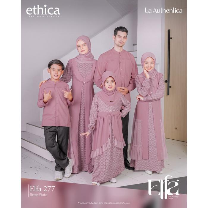 ELFA 277 ROSE SLATE ETHICA ORIGINAL GAMIS DEWASA KAGUMI 278 ROSE SLATE KOKO DEWASA KAHFI 284 ROSE SL