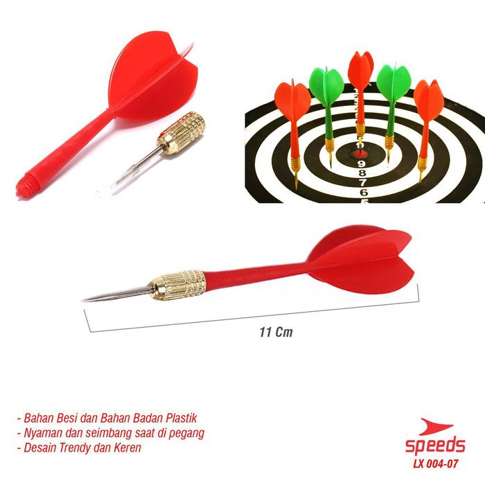 Dart Jarum Panah / Papan Dart Panahan Dinding Board Panah Dart / Arrow Dart 004-7 40Pc=1.3Kg