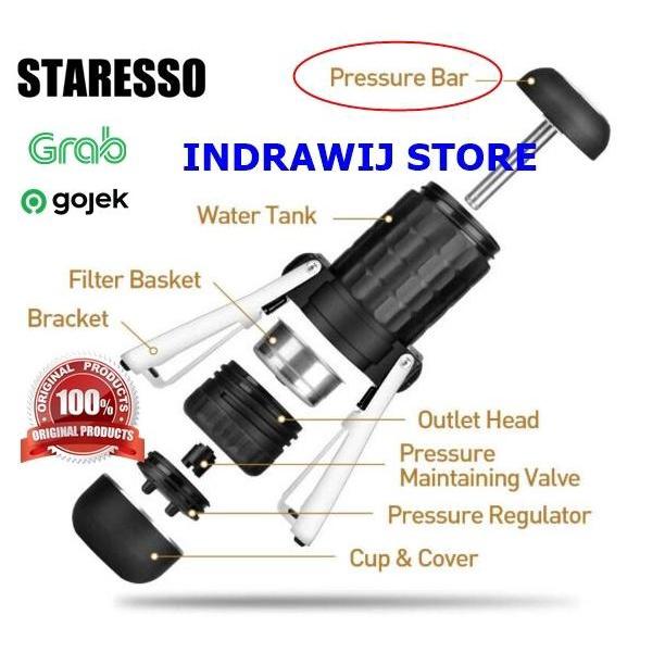 Sparepart Staresso Mirage Sp 300: Pompa - Pressure Bar Part
