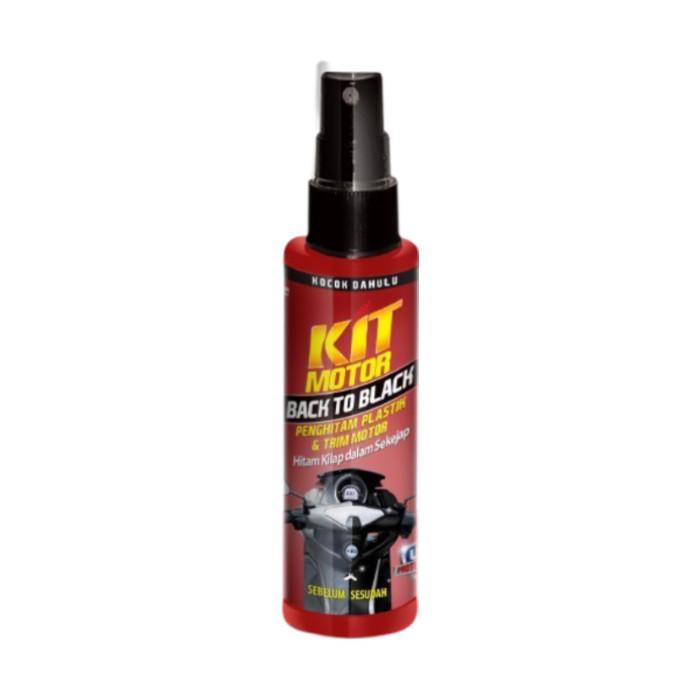 Kit Motor Back To Black 115 Ml Penghitam Plastik & Trim Motor