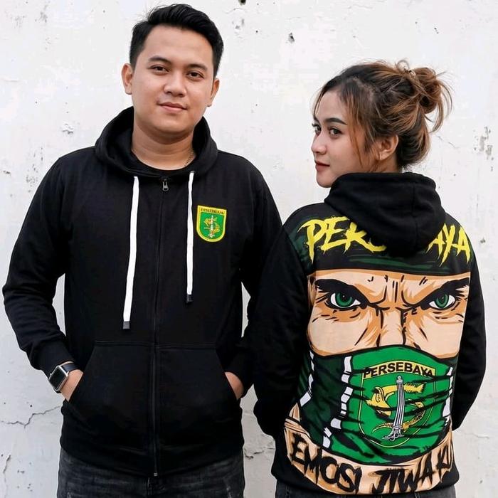 Jaket resleting Persebaya Emosi jiwaku