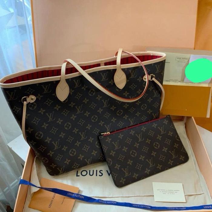 Authentic LV Neverfull Monogram Preloved MICROCHIP