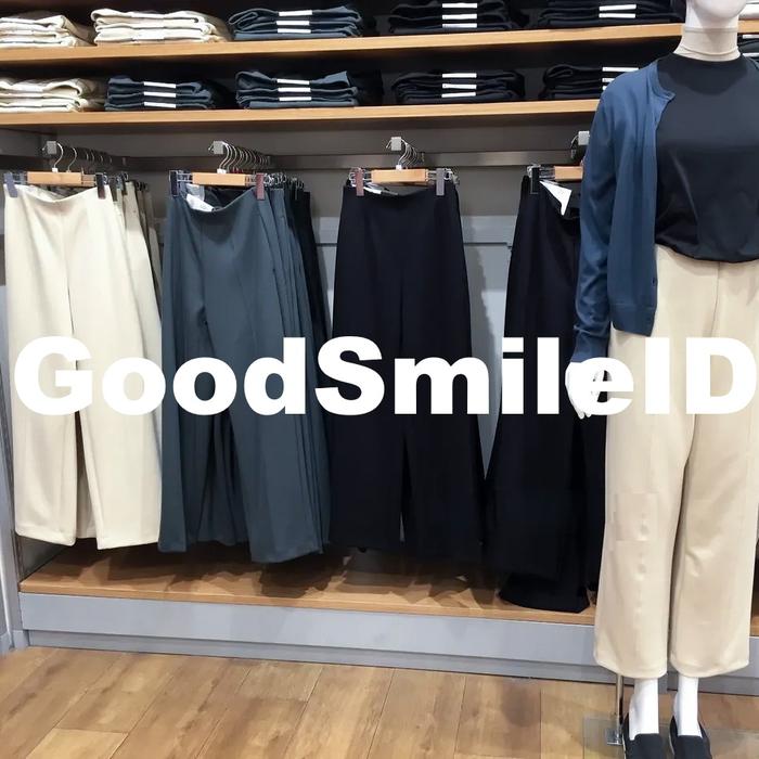 SALE Women Celana Lurus Double Face Straight Stretch Long Pants Panjang Wanita Kargo UNIQLO JASTIP 1