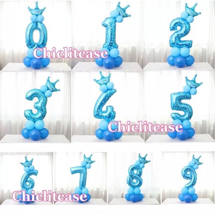 Balon angka/angka jumbo/set balon angka jumbo/balon angka jumbo