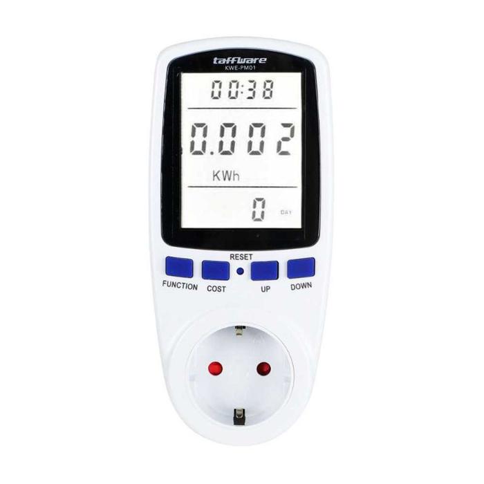 kWh Watt Meter Pengukur Biaya Listrik Rumah Multifungsi - KWE-PM01